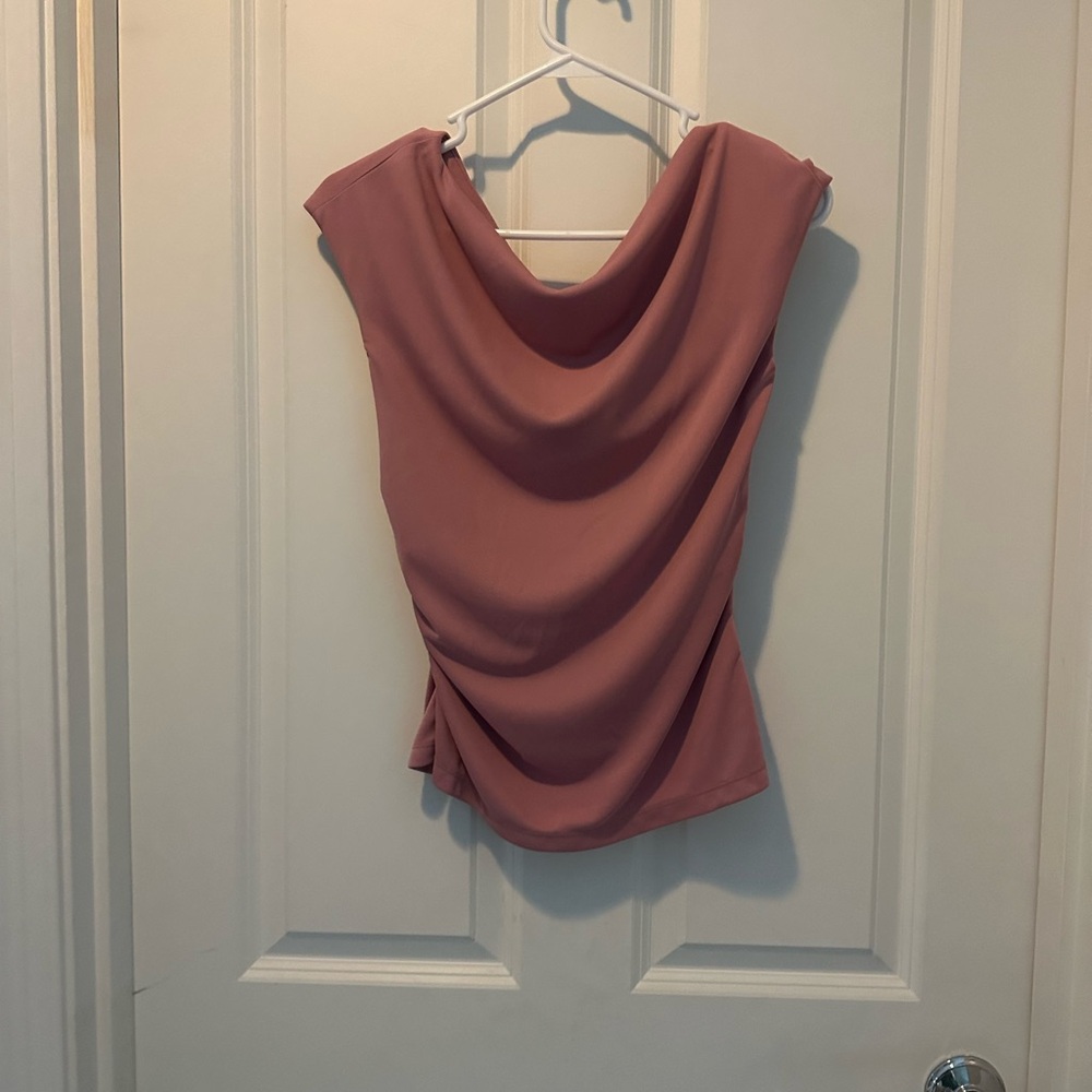 Ralph Lauren Dusty Asymmetrical Blouse
